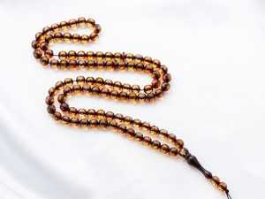 Tasbih islamique élégant en résine |   Chapelet Misbaha Subha fait main sur le thème de l'ange pour la décoration intérieure et pour hommes et femmes - Product Image 1