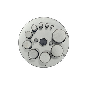 Juego de Cortadores de Disco de Precisión de 10 Tamaños, Herramienta para Joyería, para Cortar Láminas de Metal, Acabado Satinado |   GS589H-01 - Product Image 1