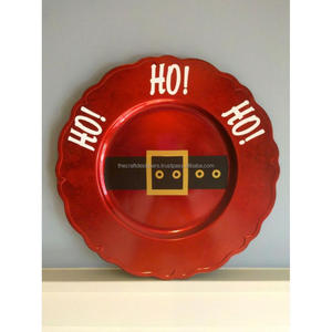 Assiette de chargeur ronde à l'aspect impressionnant Impression personnalisée Chargeur en émail élevé Assiette de nourriture Les sages le cherchent toujours Plateau de service/Assiette à vaisselle - Product Image 6