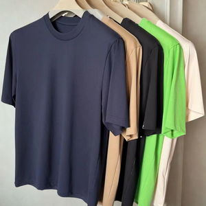 T-shirt en coton 100% lourd, col rond, manches courtes, personnalisable, streetwear décontracté - Product Image 3