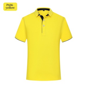 เสื้อโปโล OEM คุณภาพสูง แขนสั้น คอวี ระบายอากาศได้ดี สำหรับผู้ชาย  ผ้าเนื้อหนา สีพื้น  ปักโลโก้ได้ตามสั่ง เหมาะสำหรับใส่เล่นกอล์ฟหรือใส่ลำลอง - Product Image 3