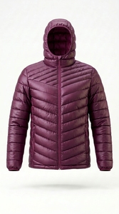 <b>Men</b> Puffer <b>Jacket</b> Casual Warm <b>Lightweight</b> Comfortable Outdoor Soft Fabric Winter Daily Wear - Product Image 2