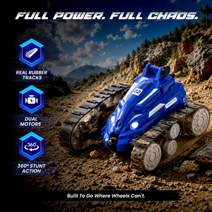 Mirana Tankster 360 °   Coche de Control Remoto Giratorio para Niños |   Vehículo de Juguete Controlado a Distancia y por Aplicación |   Doble Vía de Alta Velocidad - Product Image 6
