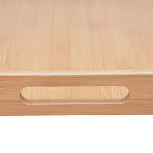 Plateau de service en bois de luxe pour la décoration intérieure britannique, plateau ottoman moderne en bois massif pour table basse, exporté par Zahid au Royaume-Uni - Product Image 6