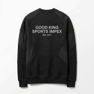 เสื้อสเวตเชิ้ตผู้ชายทรงปกติ คอวี ผ้าฝ้ายฟลีซ 400 กรัม ถักทอสำหรับฤดูหนาว ขายส่ง ปักโลโก้ด้านหน้า สวมหัว สไตล์ลำลอง - Product Image 2