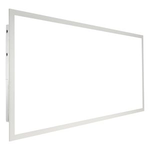 Paquete de 1 Lámpara LED Plana de 2x4 Pies, 6000LM, 50W, Montaje en Superficie, para Techo Suspendido, Temperatura de Color Ajustable, Panel de Luz de Alta Intensidad - Product Image 1