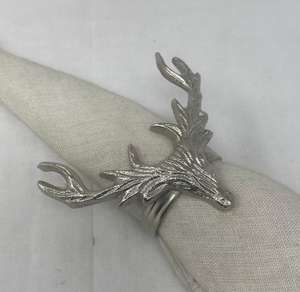 Anillos de Servilleta de Aluminio con Diseño de Hoja de Árbol, Plateados, Estilo Moderno, Venta al por Mayor, Decoración para Mesa de Boda, Forma de Tortuga, 4.5cm de Ancho - Product Image 2