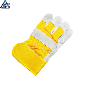 Guantes de Trabajo de Cuero Puro, Guantes de Seguridad para Hombre, Guantes de Trabajo de Primera Calidad en Venta - Product Image 4