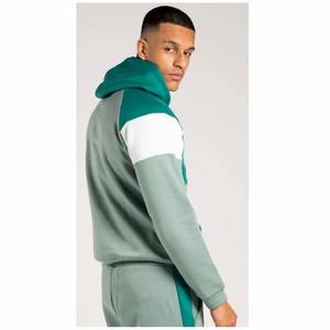 Conjunto Deportivo Personalizado con Diseño Completo, Informal, de Manga Larga, Color Sólido, con Capucha, 100% Algodón Transpirable, para Hombre, Grueso, para Invierno - Product Image 6