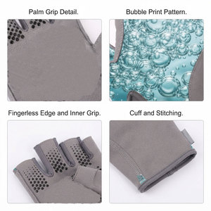 Sublimation Bubble Printing Unisex Fishing <b>Gloves</b> UPF 50+ Protection Non Slippery Water Sports <b>Gloves</b> Wholesale Custom <b>Gloves</b> - Product Image 3