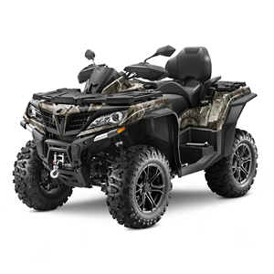 Quad 4x4 gris, transmission automatique par chaîne, châssis en aluminium, suspension intégrale, véhicule utilitaire léger pour l'aventure - Product Image 6