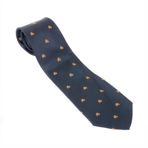 Cravate en Soie Noire de Cérémonie pour Homme, Confortable et Élégante, Motif Maçonnique, Tissée, Vente en Gros - Product Image 4