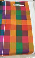 Tela Premium de Algodón Madras con Diseño Clásico a Cuadros, Transpirable y Ligera, para Camisas y Kurtis de Hombre