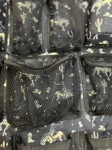Organizador Colgante con Estampado Vaquero del Oeste, Bolsa de Almacenamiento Multibolsillos, Organizador de Equipo Resistente para Montar en Pared, para el Hogar, Viajes y Equitación - Product Image 3