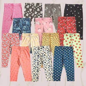 Wholesale Custom Buttery Soft Kids <b>Clothes</b> Girls Pants Trousers <b>Cats</b> Print Skinny Leggings Hot Selling Printed MOQ 200 Low FOB - Product Image 1