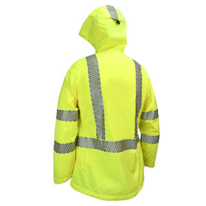 เสื้อแจ็คเก็ตนิรภัยแบบ unisex สำหรับกิจกรรมกลางแจ้ง ระบายอากาศได้ดี แห้งเร็ว กันน้ำ บริการ OEM แบบกำหนดเอง สะท้อนแสงเพื่อความปลอดภัย พร้อมบริการ OEM - Product Image 5