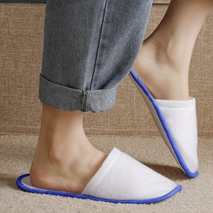 Chaussons d'hôtel jetables personnalisés avec logo, écologiques, pour hôtels 3 à 5 étoiles, chaussons d'intérieur pour invités d'hôtel et de spa - Product Image 4