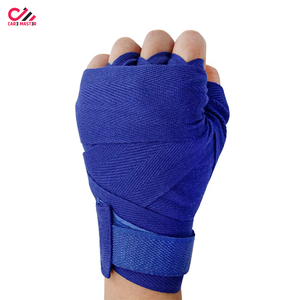 Protection des poings sportive CARE MASTER bleue en coton et élasthanne respirant pour adultes – Idéale pour l'été – Prix de gros - Product Image 1