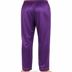 Pijama de Satén Casual para Hombre, Invierno, Premium, Cómodo, Tela Suave, Sensación Agradable, Corte Relajado, Ligero, Moderno - Product Image 4