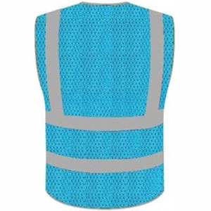 เสื้อกั๊กนิรภัยกันน้ำมองเห็นได้รวดเร็วเสื้อกั๊กสะท้อนแสงได้หลากหลายโลโก้ - Product Image 6