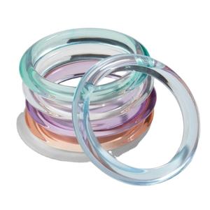 Top Ranking de alta calidad Hot Blue resina joyería artesanía mejor brazalete brazaletes para mujeres mejor producto para la venta - Product Image 1