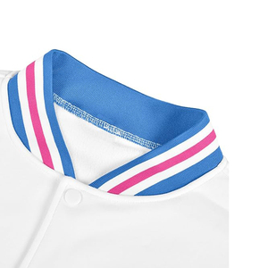 Veste universitaire à motifs pour homme, mélange de laine et de polyester, imprimé à carreaux, style baseball, classique, sophistiqué, hiver - Product Image 4