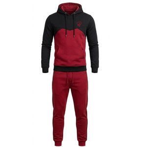Conjunto deportivo informal para hombre, material transpirable, corte relajado, perfecto para ropa urbana y actividades deportivas diarias. - Product Image 1