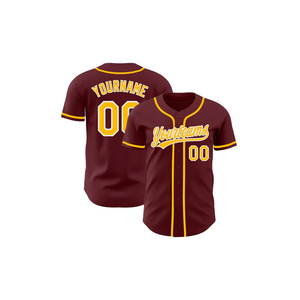 Vêtements de sport de haute qualité pour hommes, ensemble de maillots de baseball et de softball personnalisés, vêtements d'impression par sublimation en vente - Product Image 1
