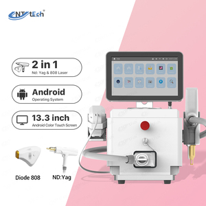Portátil 808nm diodo láser Nd YAG máquina de depilación láser 2 en 1 - Product Image 2