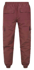 Pantalon cargo décontracté pour homme, coupe droite, multi-poches, avec cordon de serrage et taille élastique, idéal pour les activités de plein air et le fitness en automne - Product Image 2