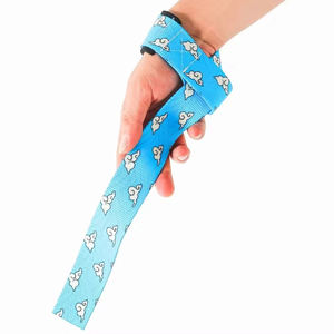 Custom Logo Wrist Protection Bodybuilding Training Gym Weight <b>Lifting</b> Wrist <b>Straps</b> Custom Colors & Logo <b>Lifting</b> <b>Straps</b> - Product Image 2