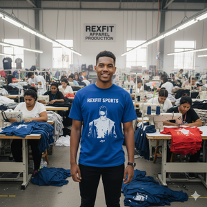 Camiseta de Algodón Extra Grande para Hombre, 240 GSM, Estilo Urbano, Manga Corta, Impresión Personalizada, Corte Holgado, Unisex - Product Image 1