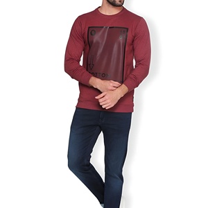 Sweat-shirt à col rond surdimensionné pour homme de haute qualité avec logo personnalisé, en molleton de coton, streetwear décontracté, OEM - Product Image 5