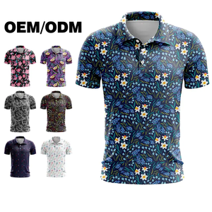 เสื้อโปโลชายแขนสั้นสำหรับเล่นกอล์ฟและเทนนิส พิมพ์ลายโลโก้ตามสั่ง ผลิตจากโพลีเอสเตอร์ผสมสแปนเด็กซ์ แห้งเร็ว นุ่มสบาย เหมาะสำหรับเล่นกีฬา - Product Image 4