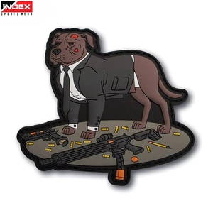 Commande en gros de patchs PVC personnalisés, logo en caoutchouc 3D embossé, patchs imperméables et durables pour vêtements, fourniture pour usine. - Product Image 1
