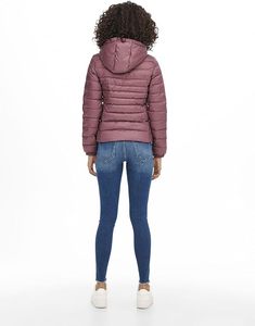 Women's Lightweight Hooded <b>Quilted</b> Puffer Jacket with Detachable Hat & Sleeves Water Resistant <b>Winter</b> Coat - Product Image 5
