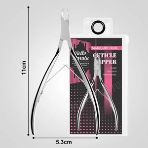 1Pcs Cuticle Trimmer Professional Cuticle Nippers Stainless Steel Clippers Cutter Remover Manicure <b>Nail</b> <b>Tools</b> - Product Image 2