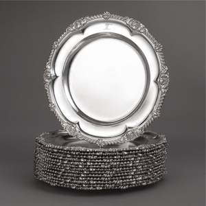 Plateau en laiton finition or haut de gamme, plateau au look luxueux et raffiné, plateau en laiton massif, présentoir à bonbons et service festif - Product Image 3