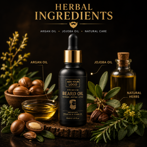 Wholesale Private Label Herbal Beard Oil Organic Beard Growth Serum Men Grooming Softener Conditioner Anti Itch Care <b>Blend</b> - Product Image 3