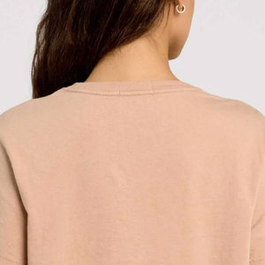 T-shirts pour femmes à manches courtes au design unique, en coton, t-shirts pour femmes à demi-manches - Product Image 4