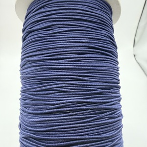 Cordon élastique tressé bleu foncé n°22, 1,2 mm, 288 yards, 100 % nylon haute ténacité, écologique, pour textile de maison - Product Image 4