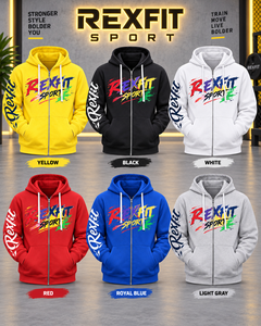 Sudadera con Capucha Amarilla para Hombre, Diseño Gráfico Color Splash, Chaqueta de Forro Polar Grueso, Estilo Urbano, 100% Algodón, Invierno, Personalizable, OEM, Venta al Por Mayor - Product Image 4