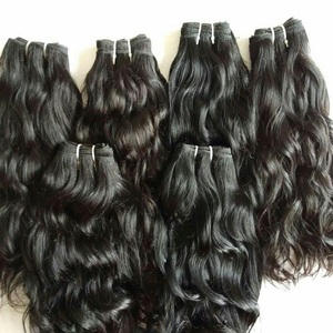 Paquetes de Cabello Humano Liso Crudo Camboyano al por Mayor de Marca Privada, Extensiones de Cabello Liso Extremo para Trenzar - Product Image 3