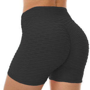 Shorts de yoga taille haute pour femme, contrôle du ventre, doux, extensibles, respirants, sans coutures, pour la gym, le fitness, la course, les activités sportives estivales - Product Image 2