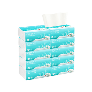 Mouchoirs en papier en pulpe de bambou en gros, 4 plis, 200 tirages, paquet souple, fournisseur de mouchoirs doux - Product Image 5