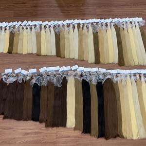 Venta al por mayor cinta recta vietnamita en extensiones de cabello humano Remy suave sedoso suave brillo natural - Product Image 4
