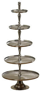 Customize Aluminum <b>Cake</b> <b>Stand</b> For Home Hotel Decorative Birthday Party Decoration Kitchenware <b>Cake</b> Tool Handmade Aluminum - Product Image 2
