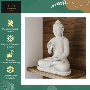 Decoración Espiritual Tallada a Mano de Primera Calidad, Diseño Moderno Ecológico, para Mesa de Salón, Dormitorio o Templo - Product Image 2