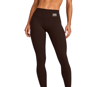 Women's Pocket Leggings Custom High Waist Stretch Athletic Pants Comfortable Yoga Fitness Running Training Gym Sportswear - Product Image 1