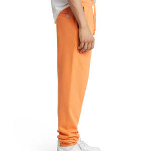 Pantalon de survêtement unisexe en coton épais 320 g/m² pour homme, coupe droite, avec cordon de serrage, personnalisable avec logo, vente en gros - Product Image 4